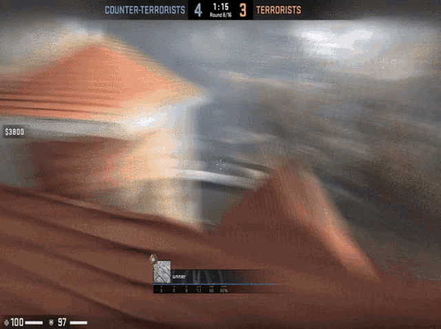 a screenshot of a video game with counter-terrorists and terrorists
