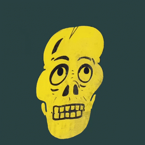 Halloween head skull GIF on GIFER - by Mazugis