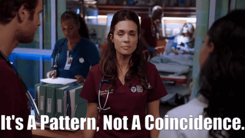 Chicago Med Natalie Manning GIF - Chicago Med Natalie Manning Its A Pattern Not A Coincidence GIFs