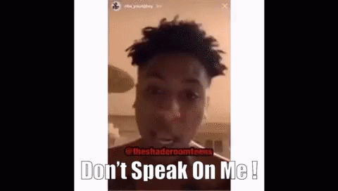 Dont Speak On Me Young GIF - Dont Speak On Me Young Boy GIFs