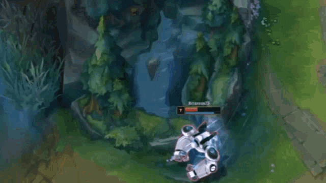 a league of legends game is being played on a computer screen