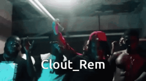 Clout Rem Hyped Up GIF - Clout Rem Hyped Up Black Men GIFs