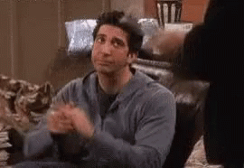 Ross Angry Clap GIF - Ross Angry Clap Friends GIFs