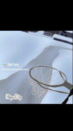 a basketball hoop is sitting on top of a bathtub
