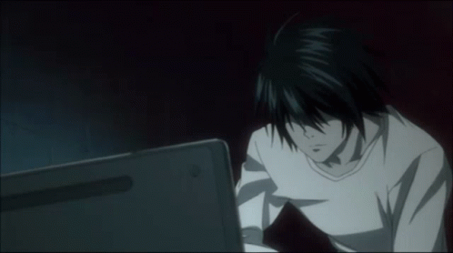 L Death Note Ryuzaki GIF - L Death Note Death Note Ryuzaki GIFs