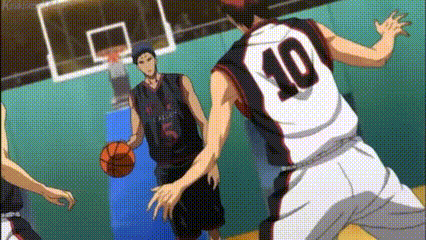 a group of basketball players are playing basketball on a court . one of the players has the number 10 on his back .