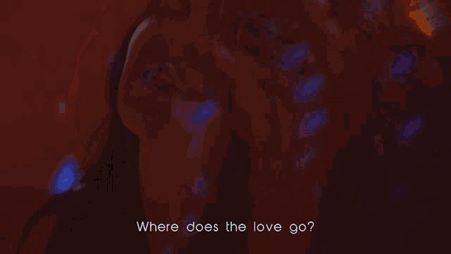 where does the love go is written in yellow
