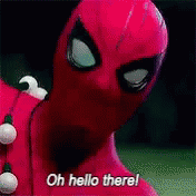 Spiderman Oh Hello There GIF - Spiderman Oh Hello There Hello GIFs