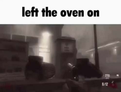 Oven Left The Oven On GIF - Oven Left The Oven On Cod GIFs