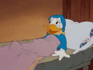 Pato Donald Que Descanses GIF - Donald Duck Sleep Tired GIFs