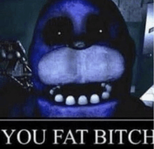 You Fat Bonnie Five Nights At Freddy'S GIF - You Fat Bonnie Five Nights At Freddy'S Bonnie GIFs