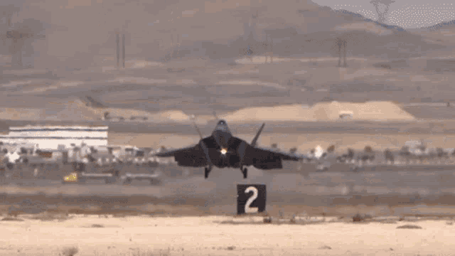 Landing F22 GIF - Landing F22 降落 GIFs