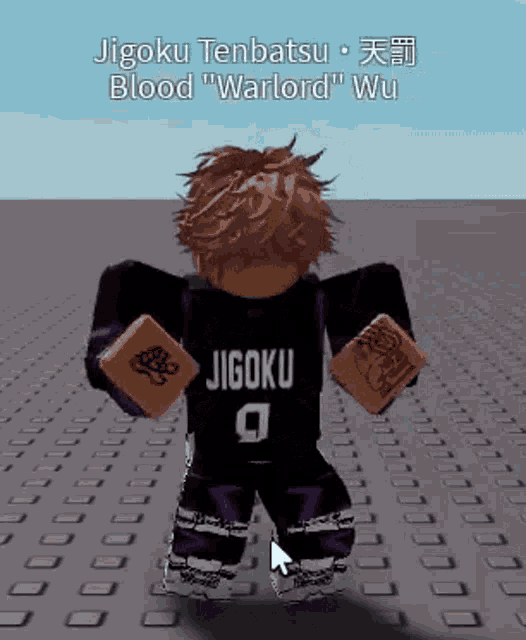 jigoku tenbatsu blood warlord wu is a character in roblox
