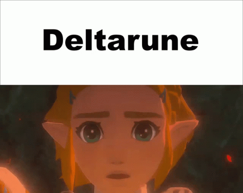 Deltarune Zelda GIF - Deltarune Zelda Botw GIFs