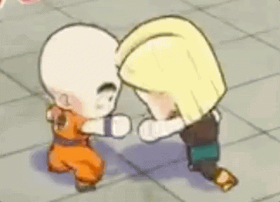 Krillin Android GIF - Krillin Android 18 GIFs