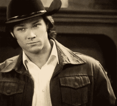 Howdy - Supernatural GIF - Howdy Cowboy Supernatural GIFs