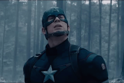 Captain America Really GIF