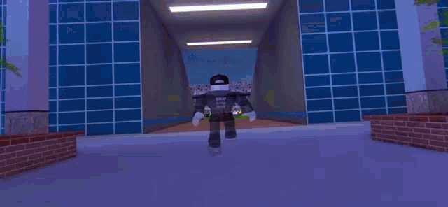 a group of roblox characters are standing on a soccer field with the words kill yourself above them
