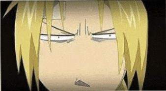 a close up of a cartoon character making a funny face with his eyes closed .
