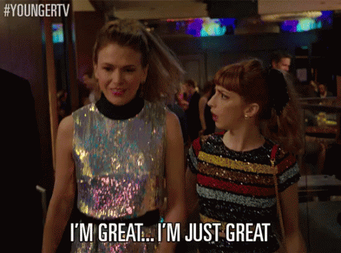 Just Great GIF - Just Great Im Great I Am Good GIFs