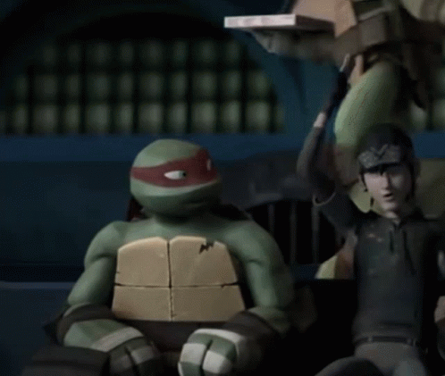 Startle Tmnt GIF - Startle Tmnt Teenage Mutant Ninja Turtles GIFs