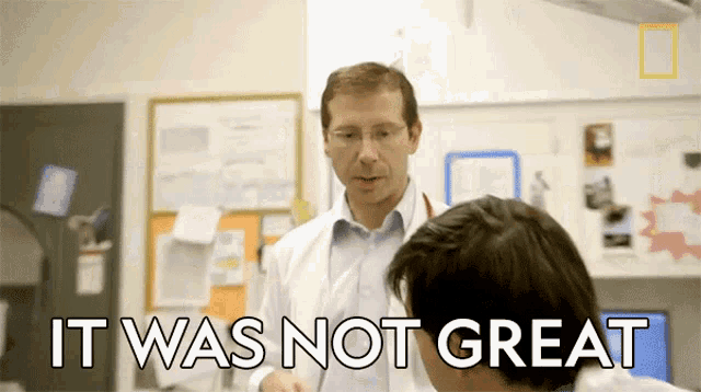 It Was Not Great Dr Ricardo De Matos GIF