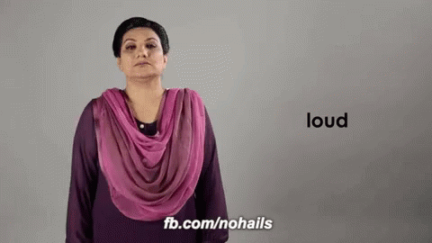 Loud Pakistan Sign Language GIF - Loud Pakistan Sign Language Nsb GIFs
