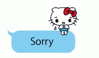 Hello Kitty Sorry GIF - Hello Kitty Sorry Tears GIFs