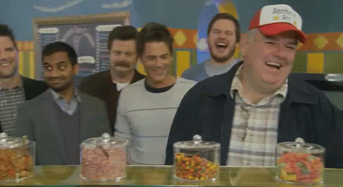 Parks And Recreation Smile GIF - Parks And Recreation Smile Laughing GIFs