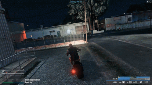 Tehuelches Hit GIF - Tehuelches Hit Motorcycle GIFs