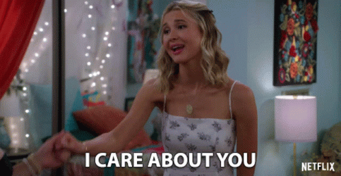 I Care About You Isabel May GIF - I Care About You Isabel May Katie GIFs