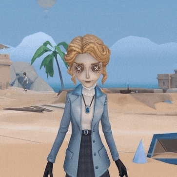a cartoon character has a ball on her head with x eyes