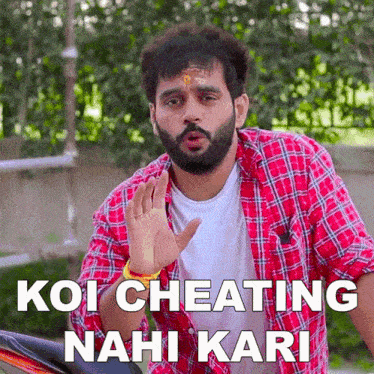 Koi Cheating Nahi Kari Lokesh Bhardwaj GIF - Koi Cheating Nahi Kari Lokesh Bhardwaj Imaandaari Se Kaam Hua GIFs