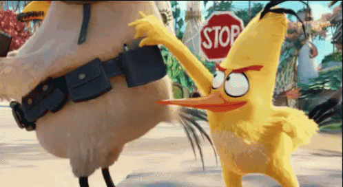 Thief GIF - Angrybirds Thief Yellow GIFs