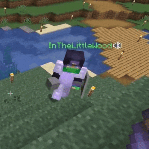 a screenshot of a video game with the words " in the little " above it