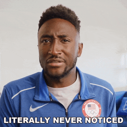 Literally Never Noticed Marques Brownlee GIF - Literally Never Noticed Marques Brownlee Truly Didn'T See GIFs