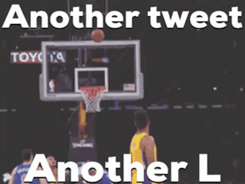 Another Tweet Another L GIF - Another Tweet Another L Nick Young GIFs