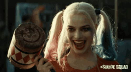 Harley Quinn Margot Robbie GIF - Harley Quinn Margot Robbie Smile GIFs