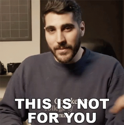 This Is Not For You Rudy Ayoub GIF - This Is Not For You Rudy Ayoub This Aint For You GIFs