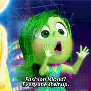 Inside Out Disgust GIF - Inside Out Disgust Fashion Island GIFs