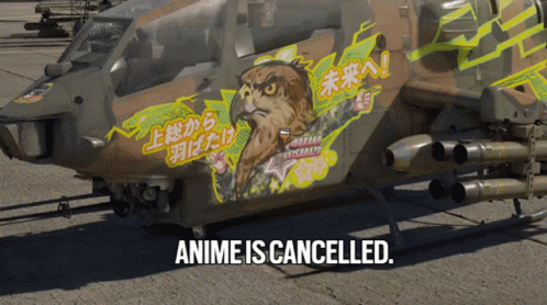 Anime Is Cancelled Anime GIF - Anime Is Cancelled Anime Cancelled GIFs