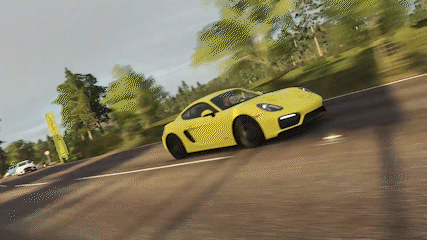 Forza Horizon 4 Porsche Cayman Gts GIF - Forza Horizon 4 Porsche Cayman Gts Driving GIFs