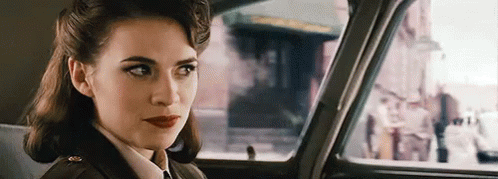 Peggy Carter Agent Carter GIF - Peggy Carter Agent Carter Cart GIFs