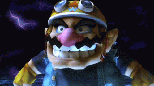 Super Smash Bros Wario GIF - Super Smash Bros Wario Jaw Drop GIFs