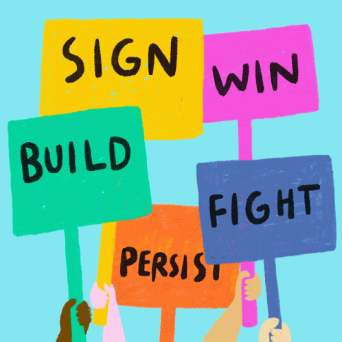 Sign Win GIF - Sign Win Build GIFs