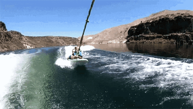 Wakeboarding Scott And Camber GIF - Wakeboarding Scott And Camber Lake Day GIFs