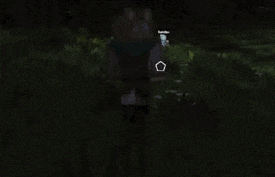 a minecraft character is standing in the grass with a speech bubble that says lauranace