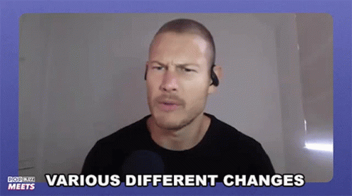 Various Different Changes Tom Hopper GIF - Various Different Changes Tom Hopper Popbuzz GIFs