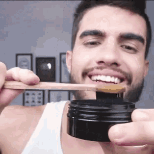 Dentist Brushing GIF - Dentist Brushing Black Paste GIFs