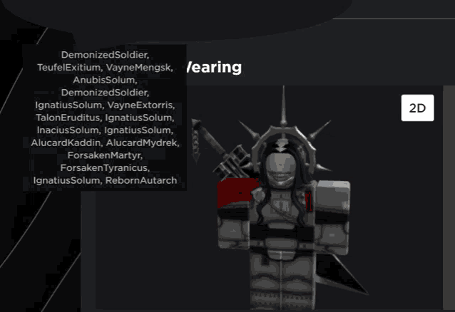 a picture of a demonized soldier is displayed